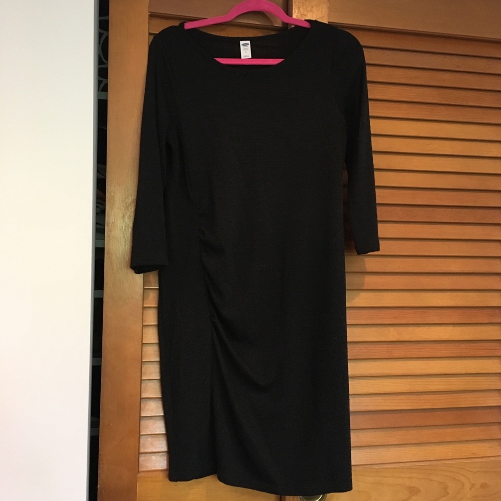 Maternity Black Sweater Dress